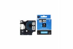 CTS Comp Dymo 45019 Labelling Tape Cassette Black on Green 12mm x 7m