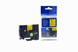 CTS Comp Brother P-Touch TZe-551 Labelling Tape Cassette Black on Blue also for TZ-551