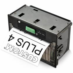 CUSTOM PLUS4 stampante per etichette [CD] Trasferimento termico 204 x 204 DPI 70 mm/s Cablato 