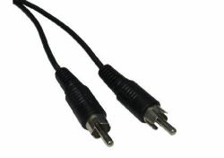Cables Direct RCA 5m cavo audio Nero 