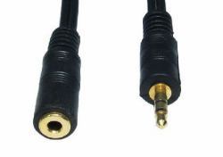 Cables Direct 3.5mm 10m cavo audio Nero 