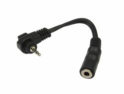Cables Direct 3-2M-3FAD cavo audio 0,065 m 2.5mm 3.5mm Nero 