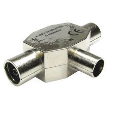 Cables Direct 3-COAXFMFMTL cavo splitter o combinatori Argento 