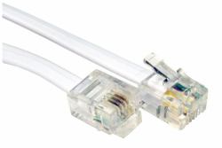 Cables Direct 5m RJ-11/RJ-11 Bianco 