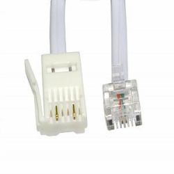 Cables Direct 88BT-205W cavo telefonico 5 m Bianco 