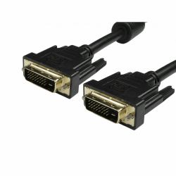 Cables Direct 99DVDUAL-203 cavo DVI 3 m DVI-D Nero 