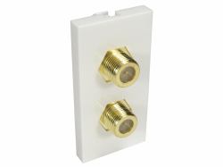 Cables Direct AV-MOD2FCONN presa energia Bianco 