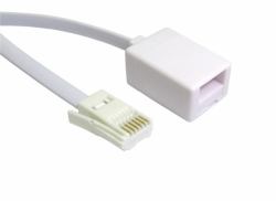 Cables Direct BT-003 cavo telefonico 3 m Bianco 