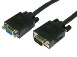 Cables Direct CDEX-235K cavo VGA 15 m VGA [D-Sub] Nero 