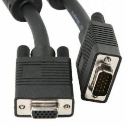 Cables Direct 25m SVGA M-F cavo VGA VGA [D-Sub] Nero 