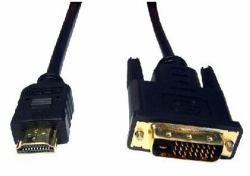 Cables Direct 10m HDMI-DVI-D Nero 