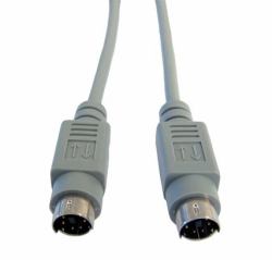 Cables Direct EX-101 cavo PS/2 3 m 6-p Mini-DIN Grigio 