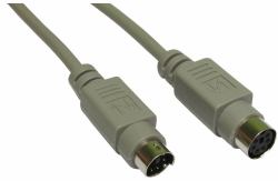 Cables Direct EX-102 cavo PS/2 2 m 6-p Mini-DIN Grigio 