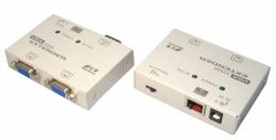 Cables Direct KVM-VGAXT moltiplicatore di rete Ricevitore e trasmettitore di rete 