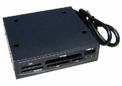 Cables Direct NL-CR03BK35 lettore di schede USB 2.0 Interno Nero 