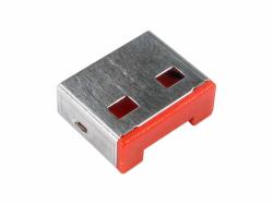 Cables Direct NLUSB-PB02 cavo di collegamento USB Rosso, Argento 