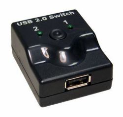 Cables Direct USB 2.0 2 Port Mini Switch Nero 