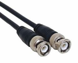Cables Direct BNC - BNC, 1m cavo coassiale Nero 