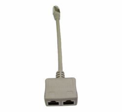 Cables Direct RJ-MOD cavo splitter o combinatori Combinatore di cavi Grigio 