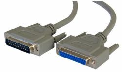 Cables Direct SL-125 cavo seriale Grigio 5 m D25 