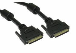 Cables Direct 2m, U2CN68 M/M, SCSI-5 cavo SCSI Nero Esterno 68-p 