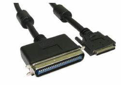 Cables Direct 2m, CN50 M/U2CN68 M, SCSI-5 cavo SCSI Nero Esterno Centronics C50 68-p 