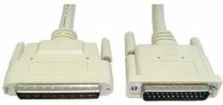 Cables Direct 1m HP68/D25 M/M cavo SCSI Beige Esterno DB68/HP DB25 