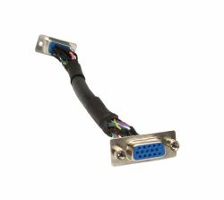 Cables Direct SVGA-STUB cavo VGA 0,15 m VGA [D-Sub] Nero 