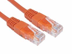 Cables Direct UTP CAT5e 4m cavo di rete Arancione U/UTP [UTP] 