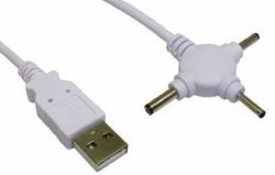 Cables Direct 1.5m USB 2 Power Adaptor adattatore e invertitore Interno Bianco 