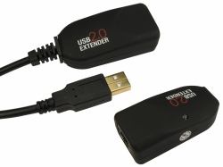 Cables Direct USB2-BOOST moltiplicatore di rete Nero 