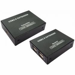 Cables Direct USB2-EXT4P moltiplicatore di rete Ricevitore e trasmettitore di rete 