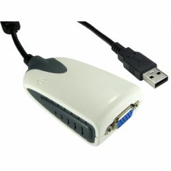 Cables Direct USB2-VGA3 adattatore grafico USB 1680 x 1050 Pixel Nero, Bianco 