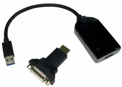 Cables Direct USB 3.0 to HDMI adattatore grafico USB 2048 x 1152 Pixel Nero 