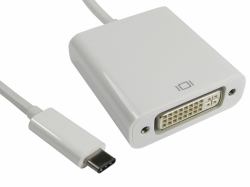 Cables Direct USB3C-DVICAB adattatore grafico USB 1920 x 1080 Pixel Bianco 