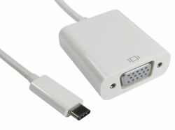 Cables Direct USB3C-VGACAB adattatore grafico USB 2048 x 1152 Pixel Bianco 