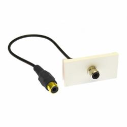 Cables Direct ZZ-MOD-1RCAK modulo Keystone 