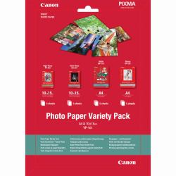 Canon Confezione multipla di carta fotografica VP-101 4x6" e A4 - 20 fogli 