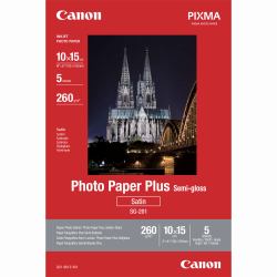 Canon carta fotografica Plus Semi-gloss SG-201 10x15 cm - 5 fogli 