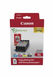 Canon 2052C006 cartuccia d'inchiostro 4 pz Originale Resa elevata [XL] Nero, Ciano, Magenta, Giallo 
