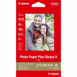 Canon Carta fotografia lucida PP-201 II Plus 4x6" - 50 fogli 