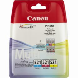 Canon Cartucce colore multipack CLI-521 C/M/Y 