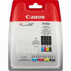 Canon Cartuccia d'inchiostro Multipack CLI-551 BK/C/M/Y 