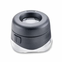 Carson Versalloupe Magnifier 10X - Black - Warranty: 12M