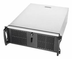 Chenbro RM41300 telaio dell'apparecchiatura di rete 4U Nero, Argento 