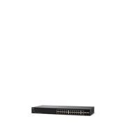 Cisco SF250-24 Gestito L2/L3 Fast Ethernet [10/100] 1U Nero 