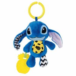 Clementoni Disney Baby Stitch Soft Rattle giocattolo da appendere per bambini 