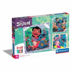 Clementoni Supercolor Stitch Puzzle 48 pz Cartoni 