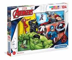 Clementoni 27284 puzzle 104 pz Cartoni 