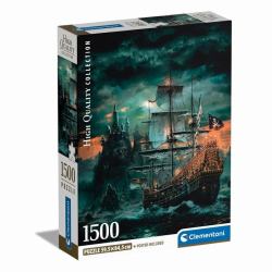 Clementoni High Quality Collection The Pirates Ship Puzzle 1500 pz Arte 